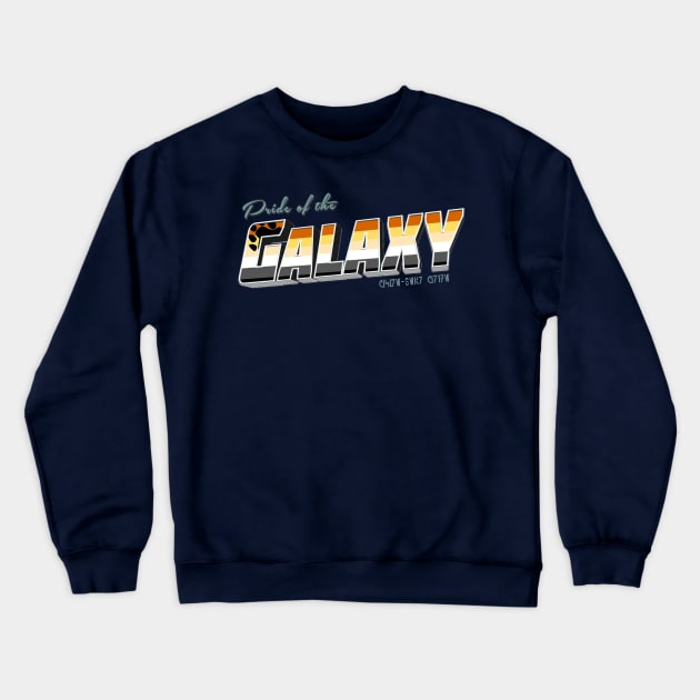 PCGE - Pride of the Galaxy - Bear Pride Crewneck Sweatshirt by PostcardsFromTheGalaxysEdge